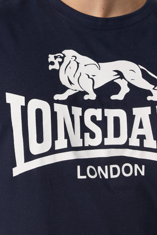 LONSDALE T-Shirt "Logo" | Navy Blue – Bild 5