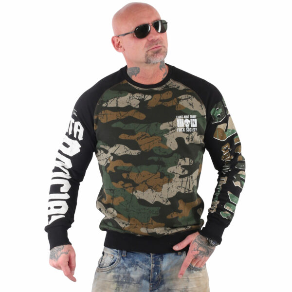 YAKUZA Heeren Sweatshirt FCK Two Face