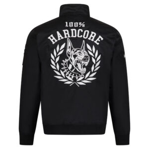 100% HARDCORE Harrington Jacke Millenium Dog Rückseite