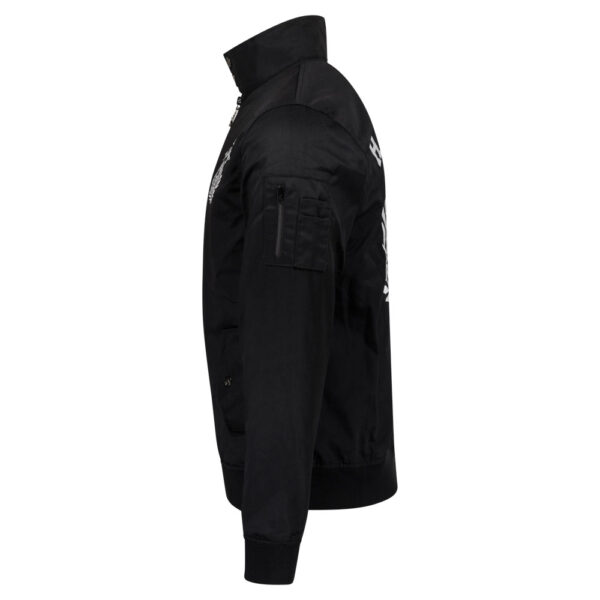 100% HARDCORE Harrington Jacke Millenium Dog Seitenansicht