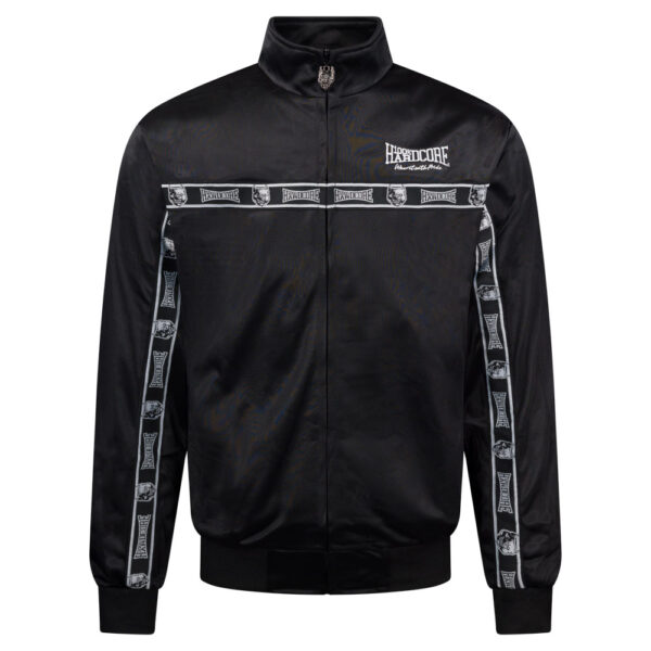 100% HARDCORE Trainingsjacke "Essential" | Black – Bild 2