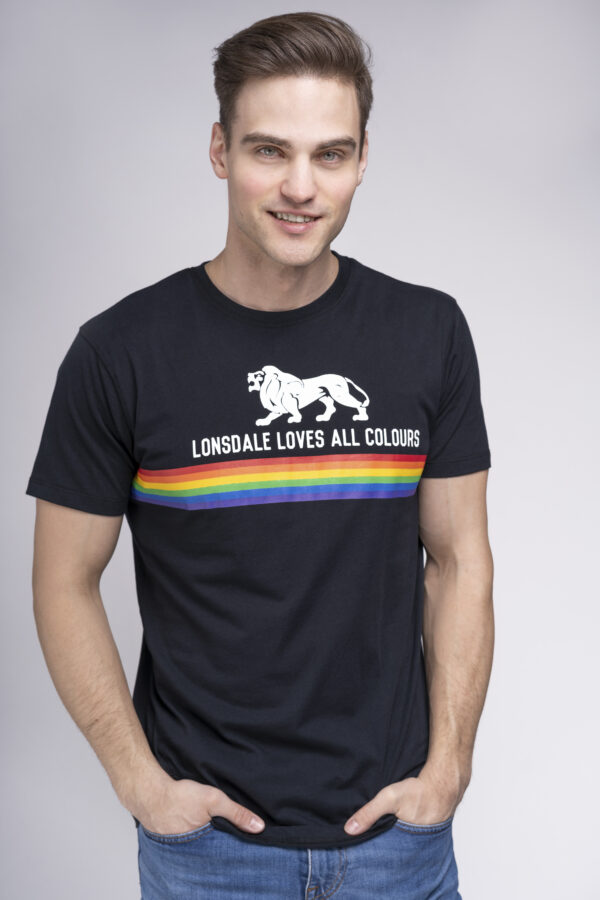 LONSDALE T-Shirt "Nelson" | Black