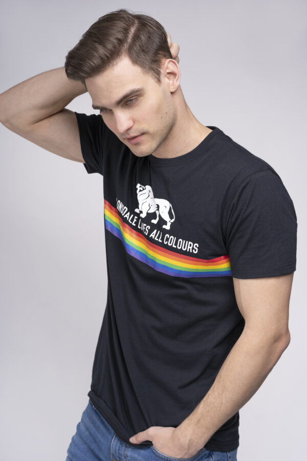 LONSDALE T-Shirt "Nelson" | Black – Bild 2