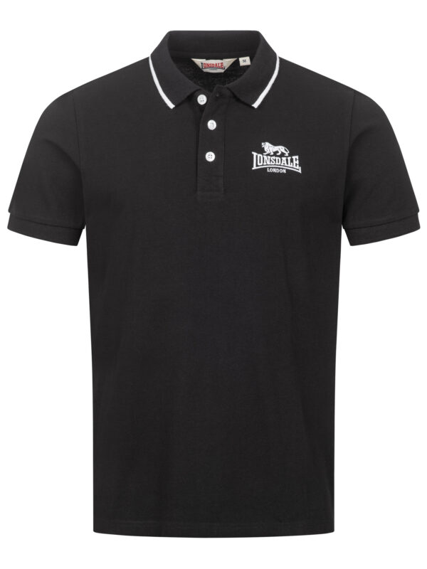 LONSDALE Poloshirt "Ballygalley" | Black