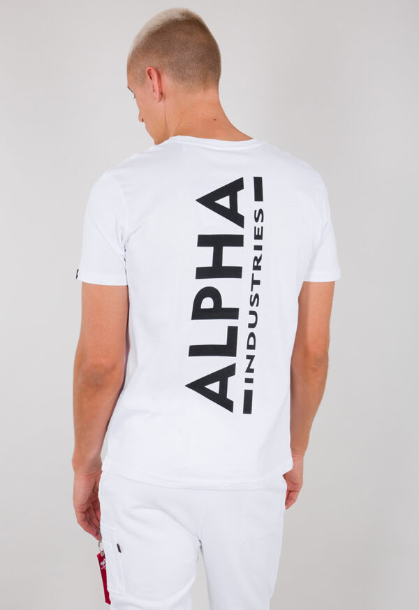 ALPHA INDUSTRIES Backprint T | White
