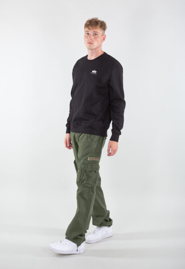 ALPHA INDUSTRIES Basic Sweat SL | Black – Bild 3