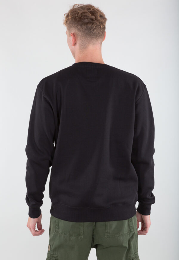 ALPHA INDUSTRIES Basic Sweat SL | Black – Bild 2